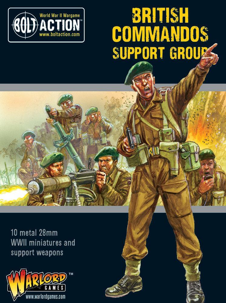 Bolt Action: British Commandos support group