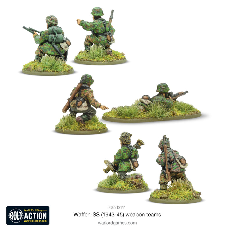 Bolt Action: Waffen-SS (1943-45) weapons teams