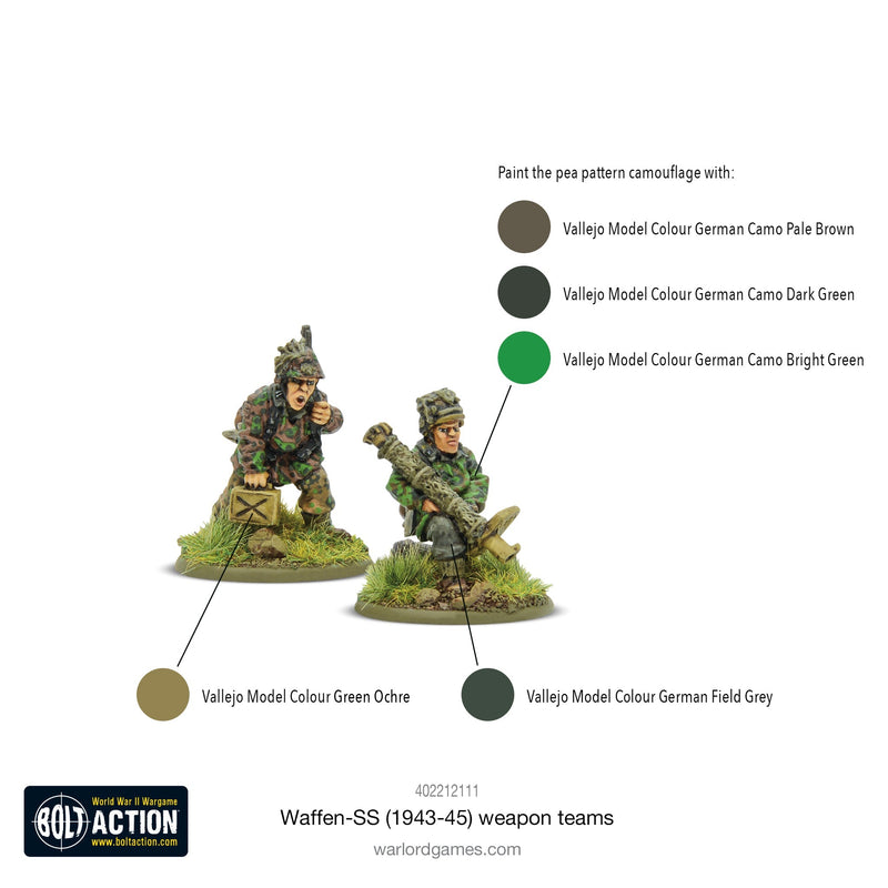 Bolt Action: Waffen-SS (1943-45) weapons teams