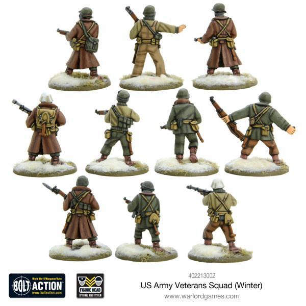 Bolt Action: US Army Veterans Squad (Winter)