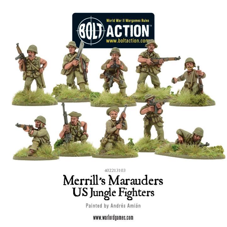 Bolt Action: Merrill's Marauders Squad