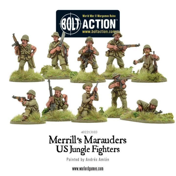 Bolt Action: Merrill's Marauders Squad