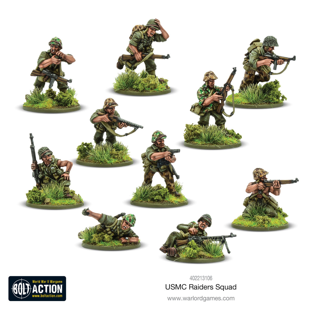 Bolt Action: USMC Raider Squad