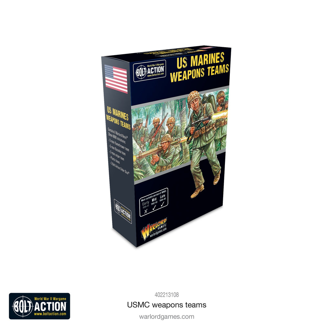 Bolt Action: USMC Weapons Teams