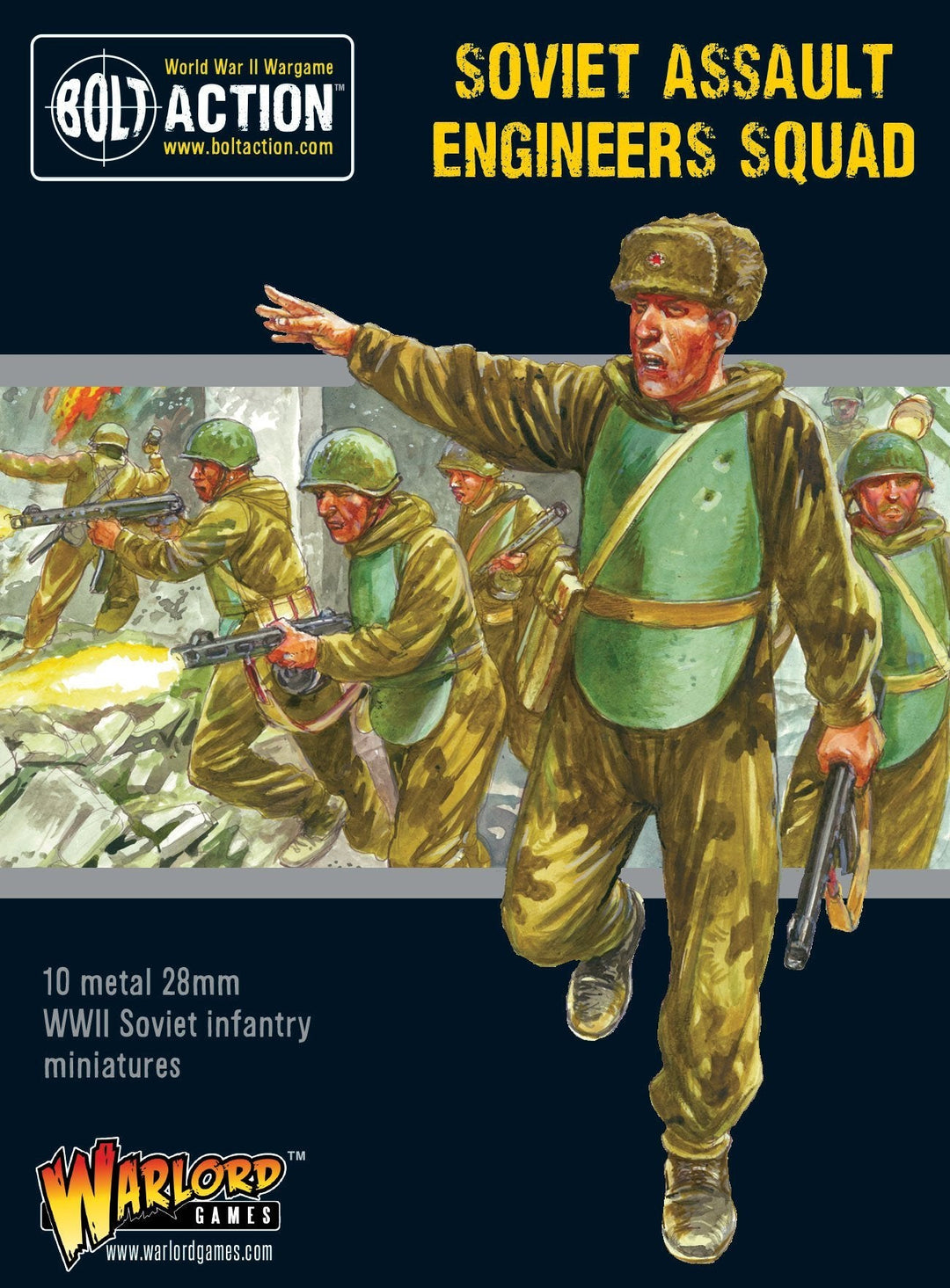 Bolt Action: Soviet Assault Engineers squad