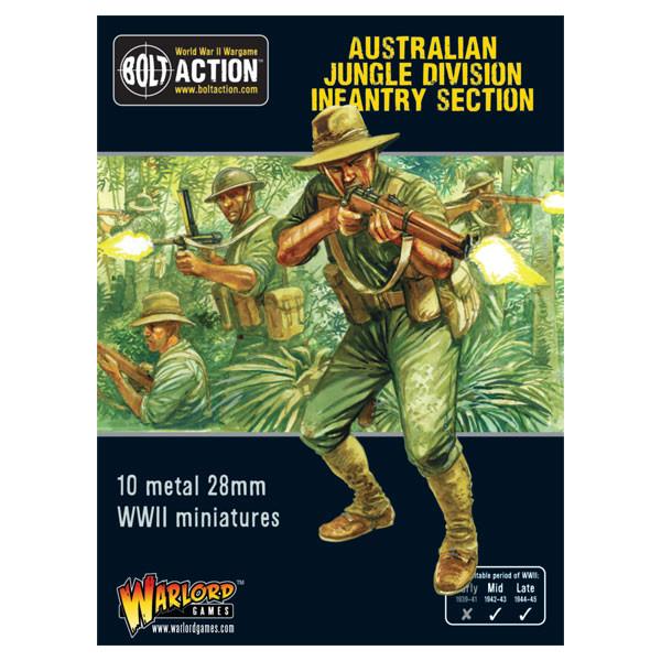 Bolt Action: Australian Jungle Division infantry section (Pacific)