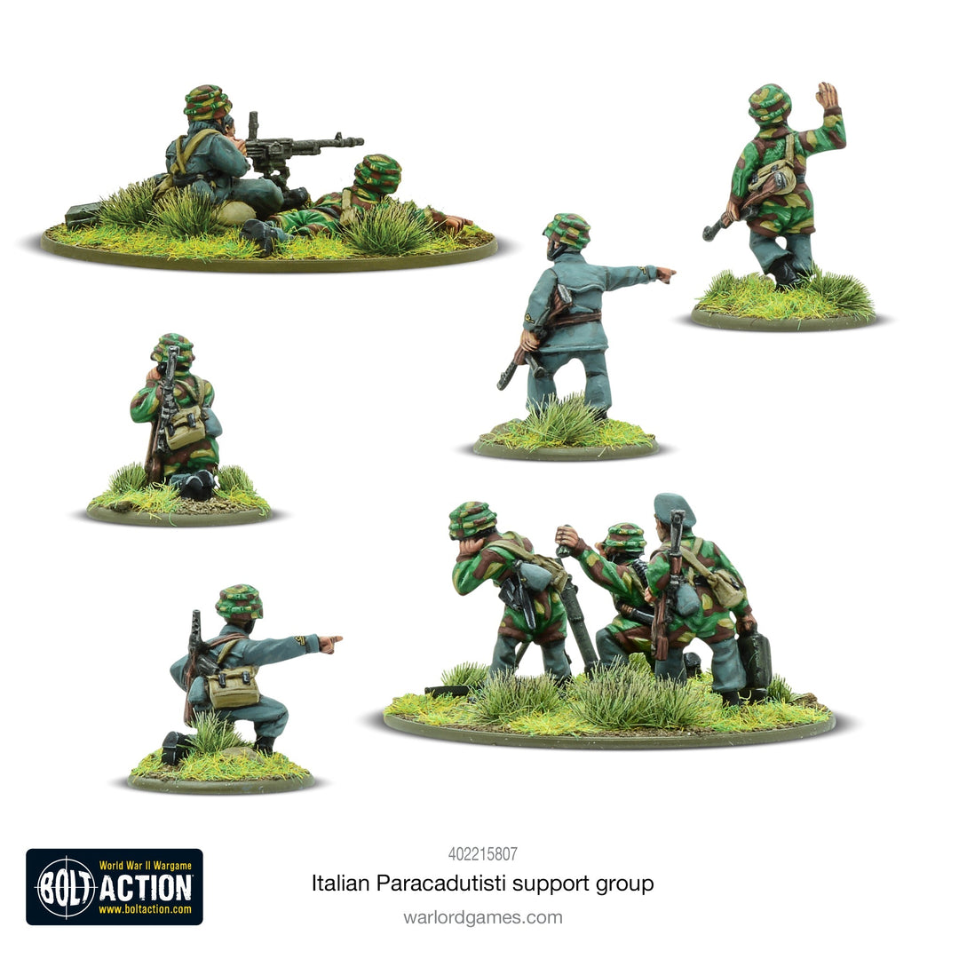 Bolt Action: Italian Paracadutisti support group