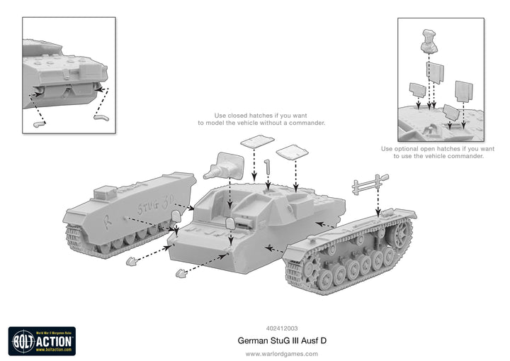 Bolt Action: Stug III Ausf D