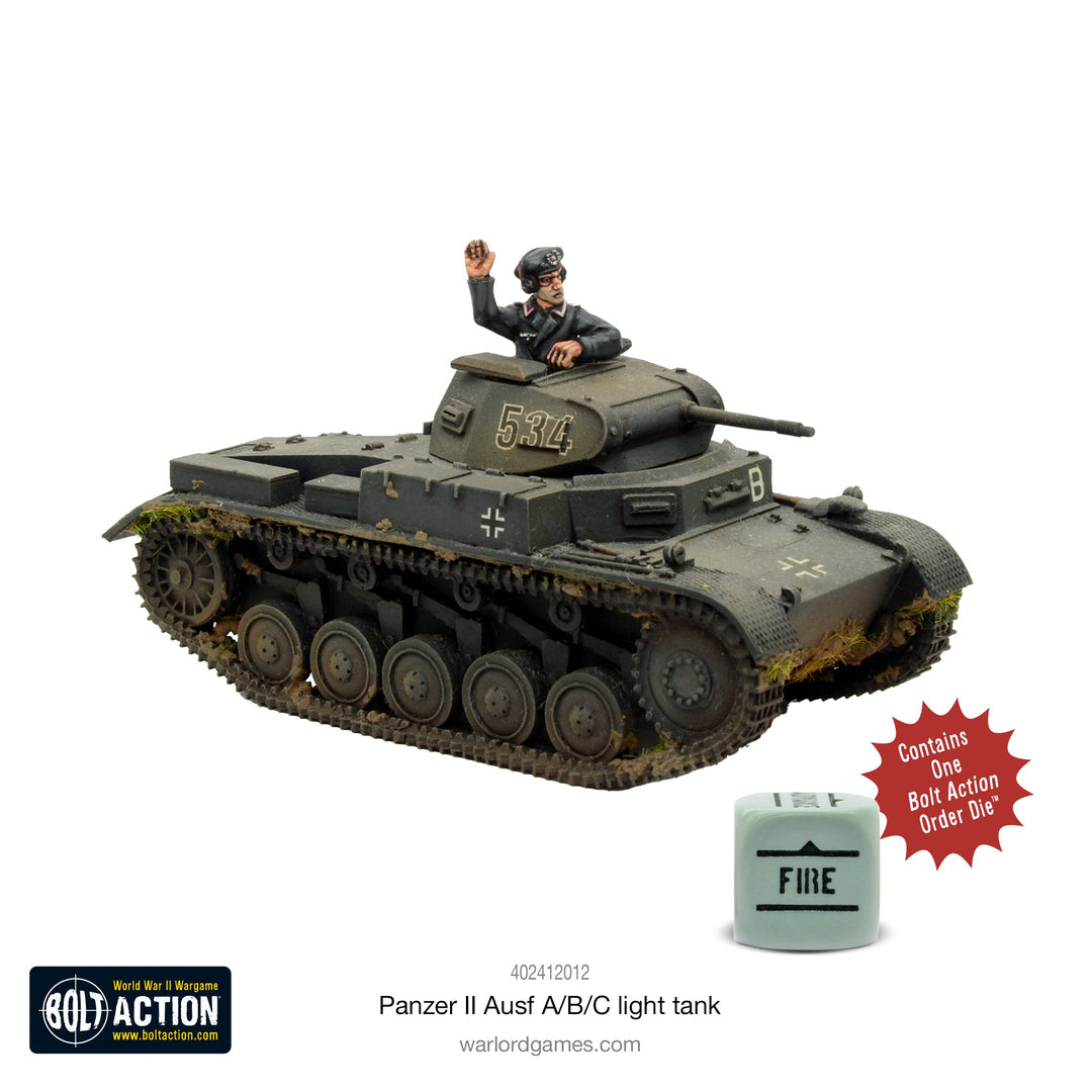 Bolt Action: Panzer II Ausf. A/B/C