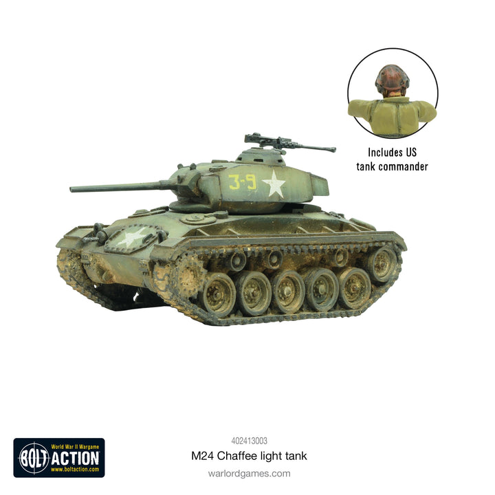 Bolt Action: M24 Chaffee, US light tank