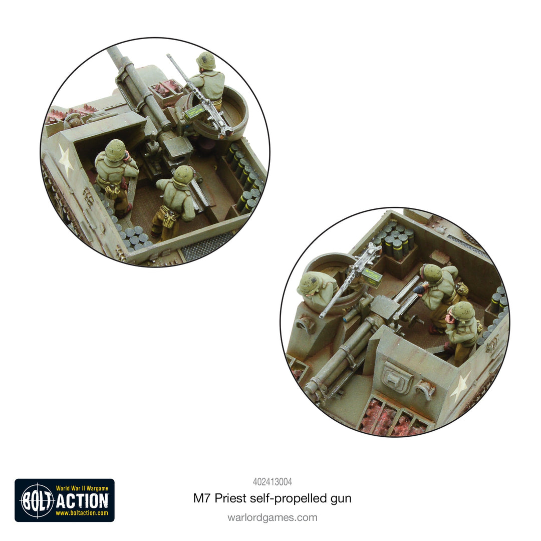 Bolt Action: M7 Priest self-propelled gun