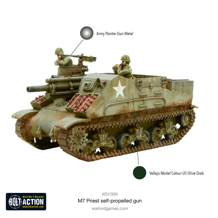 Bolt Action: M7 Priest self-propelled gun