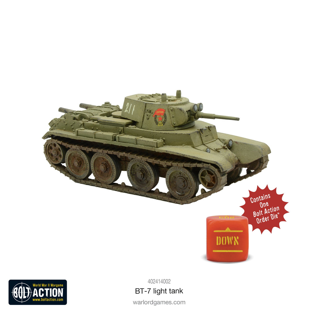 Bolt Action: Soviet BT-7 fast tank