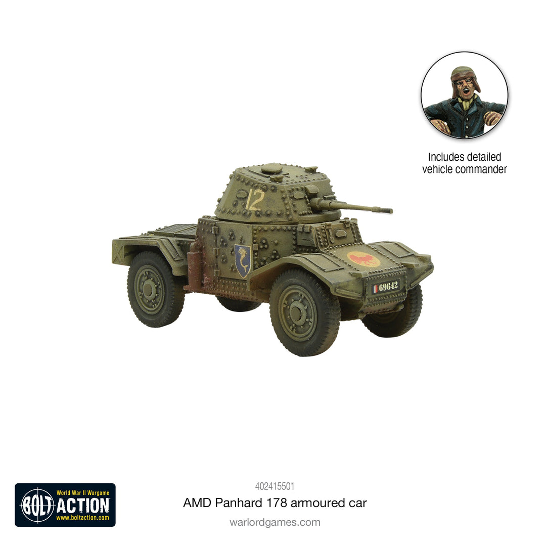 Bolt Action: Panhard 178 armoured car