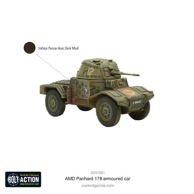 Bolt Action: Panhard 178 armoured car