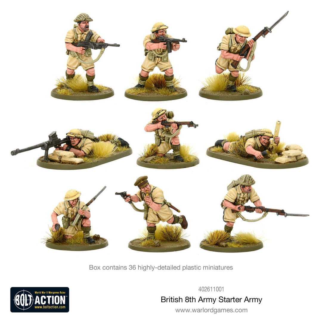 Bolt Action: 8th Army starter army