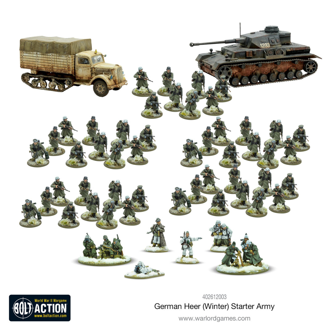 Bolt Action: German Heer (Winter) starter army