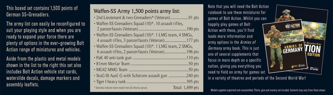 Bolt Action: Waffen SS Starter Army
