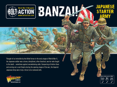 Bolt Action: Banzai! Imperial Japanese Starter Army