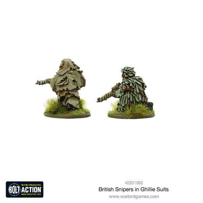 Bolt Action: British Snipers in Ghillie suits