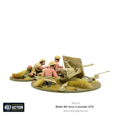 Bolt Action: 8th Army 2 pounder ATG