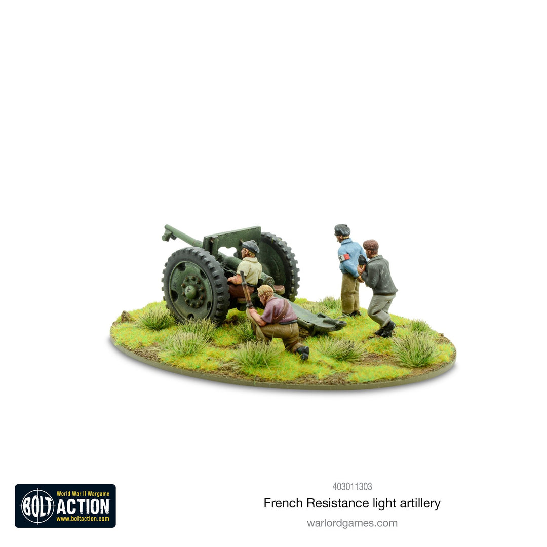 Bolt Action: French Resistance Light Artillery