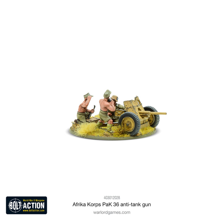 Bolt Action: Afrika Korps Pak 36 light anti-tank gun