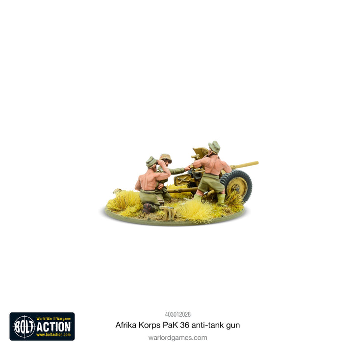 Bolt Action: Afrika Korps Pak 36 light anti-tank gun