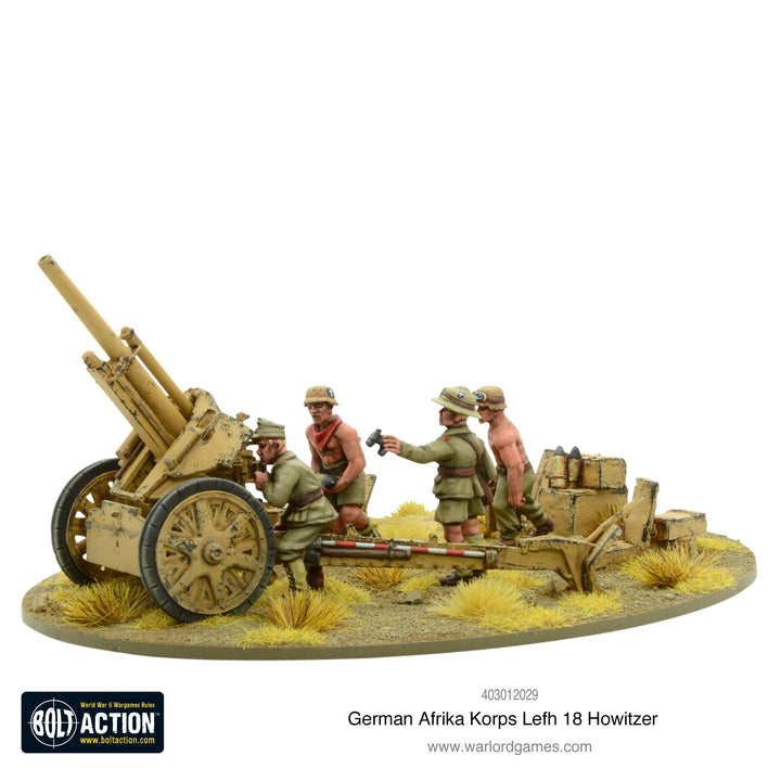 Bolt Action: Afrika Korps LeFH 18 10.5cm medium artillery