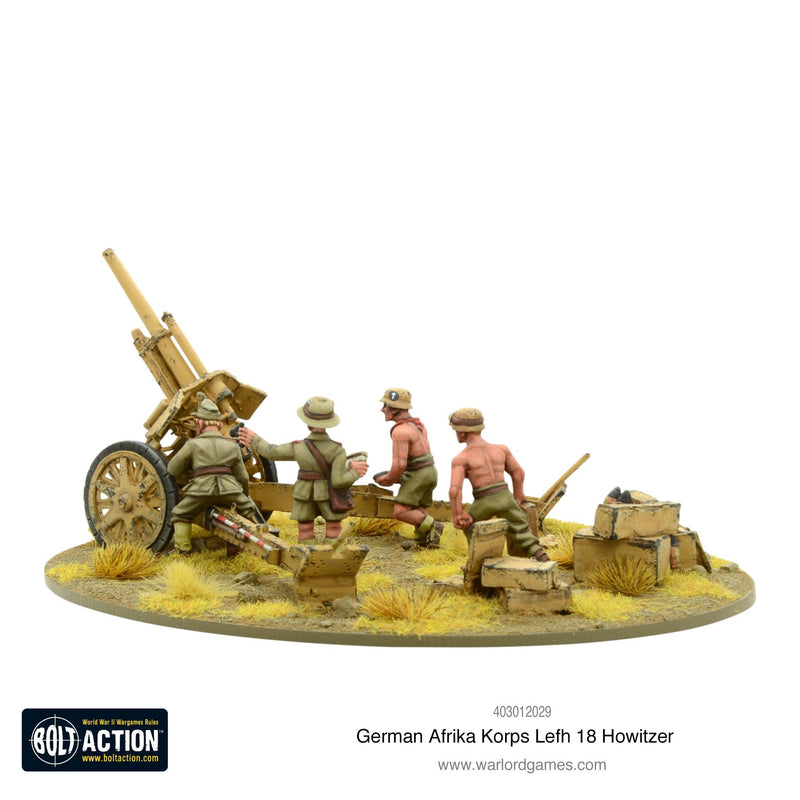 Bolt Action: Afrika Korps LeFH 18 10.5cm medium artillery