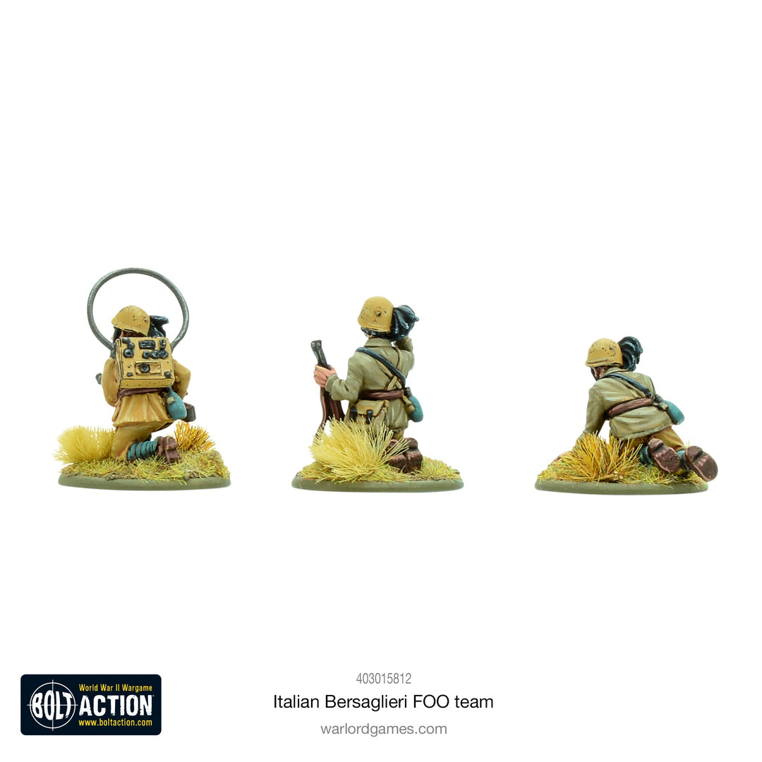 Bolt Action: Italian Bersaglieri FOO team