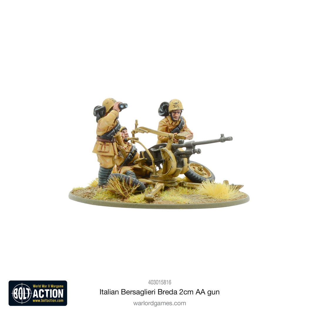 Bolt Action: Italian Bersaglieri Breda 2cm AA gun