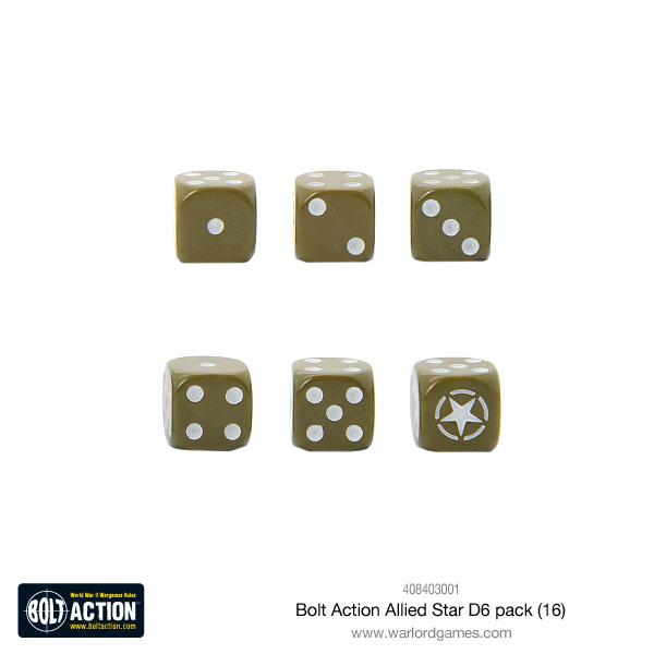 Bolt Action: Allied Star D6 pack