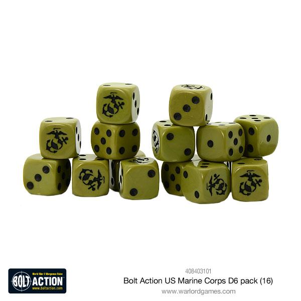 Bolt Action: US Marine Corps D6 pack