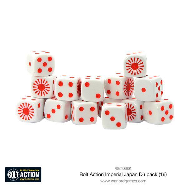 Bolt Action: Imperial Japanese D6 pack