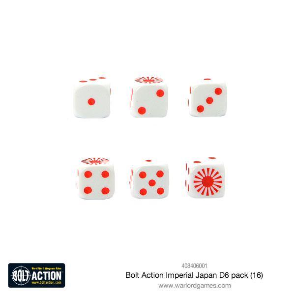 Bolt Action: Imperial Japanese D6 pack
