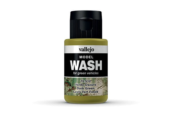 Vallejo Model Wash: Dark Green Wash (76.512)