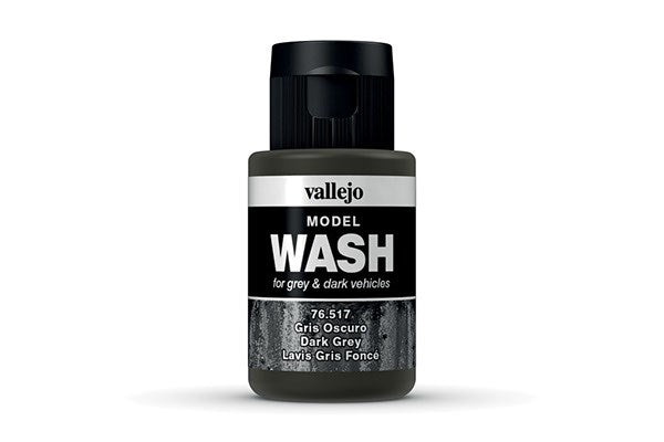 Vallejo Model Wash: Dark Grey Wash (76.517)