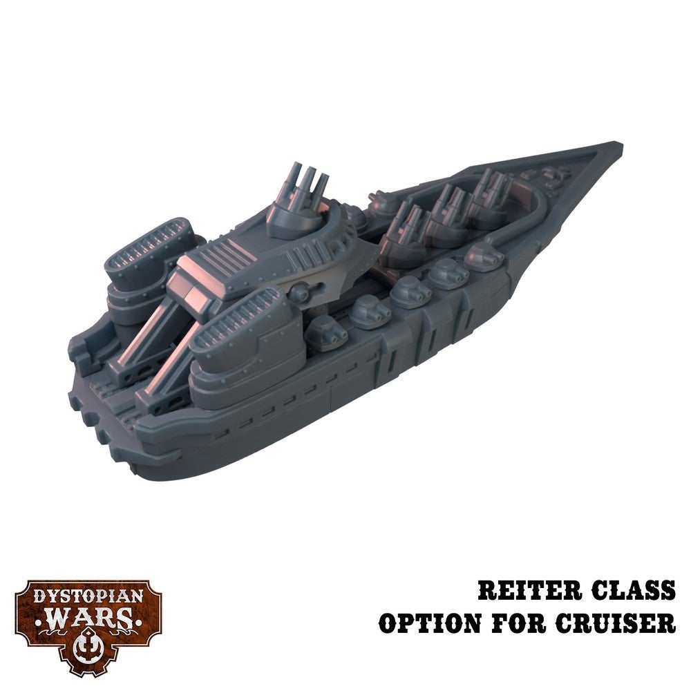 Dystopian Wars: Ice Maiden Battlefleet Set