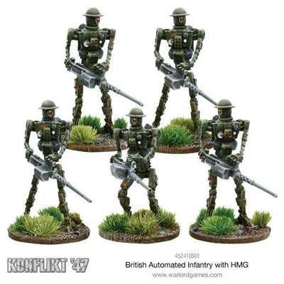 Konflikt '47: British Automated Infantry with HMG