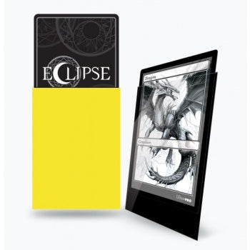 Eclipse Gloss Standard Sleeves: Lemon Yellow (Ultra PRO) (15608)