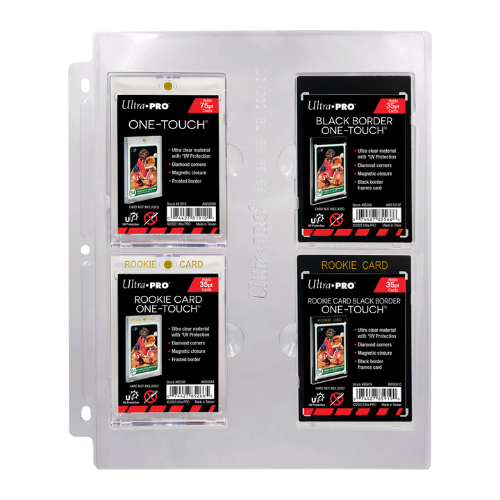 4-Pocket Page for 23PT-100PT ONE-TOUCH Displays (Ultra PRO)