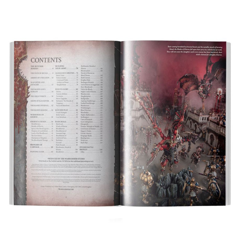 Warhammer Age of Sigmar: Blades of Khorne - Battletome