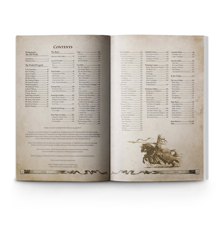 Warhammer: The Old World Rulebook