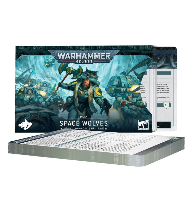 Warhammer 40,000: Space Wolves - Index Cards