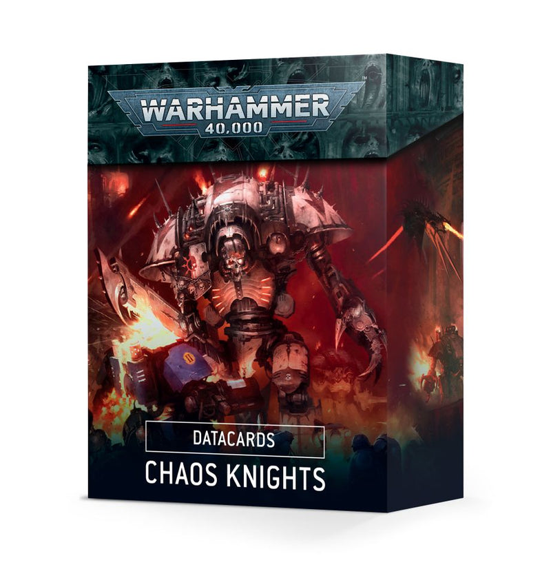 Warhammer 40,000: Chaos Knights - Datacards