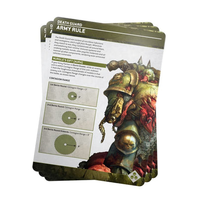 Warhammer 40,000: Death Guard - Index Cards