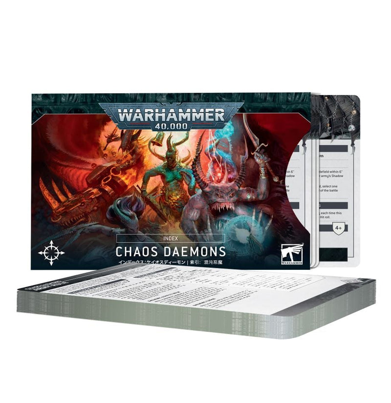 Warhammer 40,000: Chaos Daemons - Index Cards