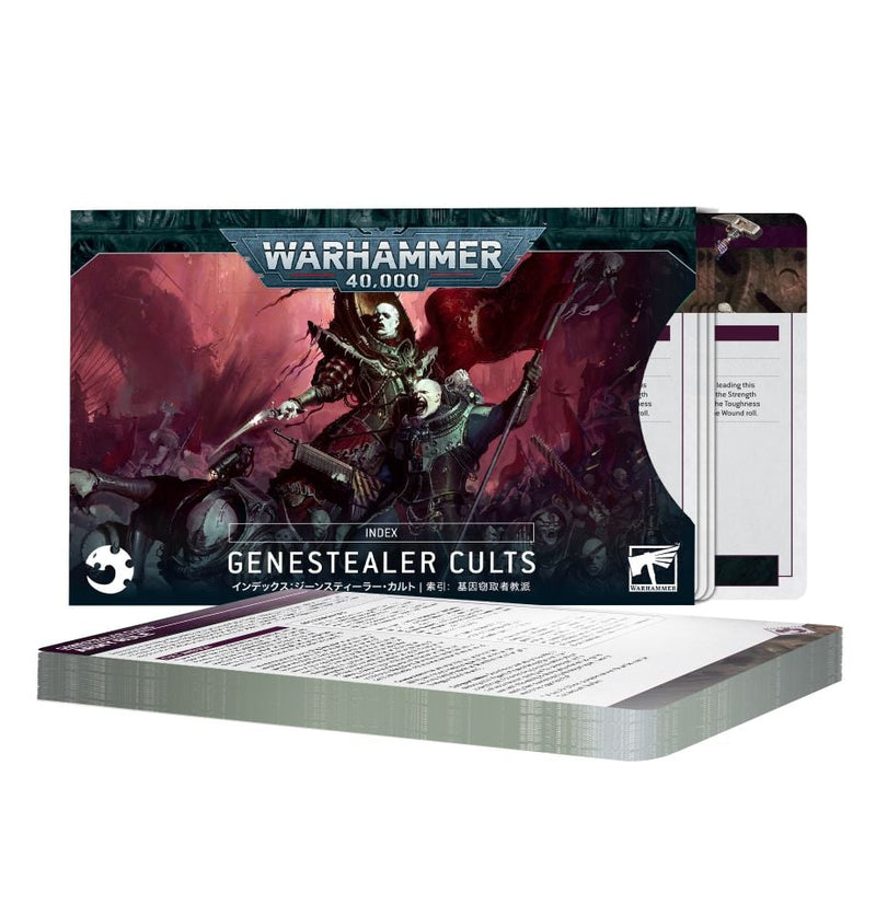 Warhammer 40,000: Genestealer Cults - Index Cards