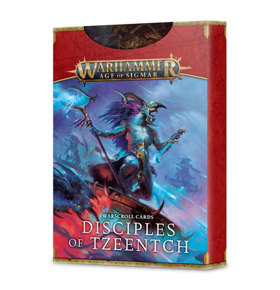 Warhammer Age of Sigmar: Disciples of Tzeentch - Warscroll Cards